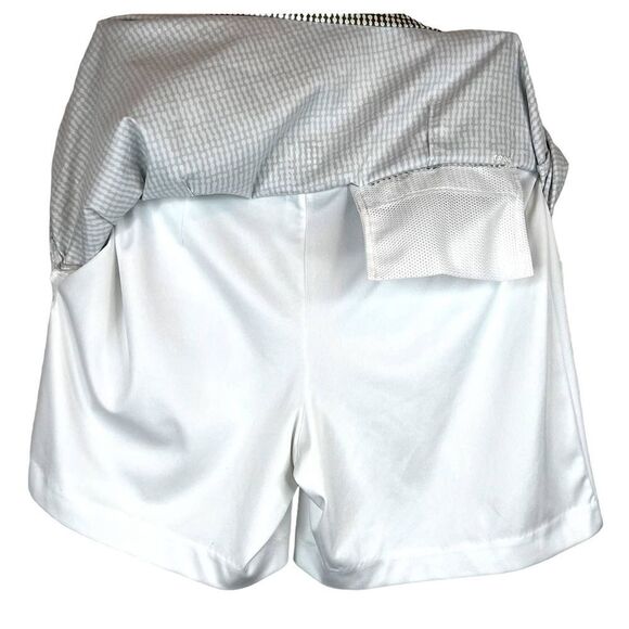 IZOD XFG Skort Stretch in White and Olive Green Size 12 - Picture 6 of 11